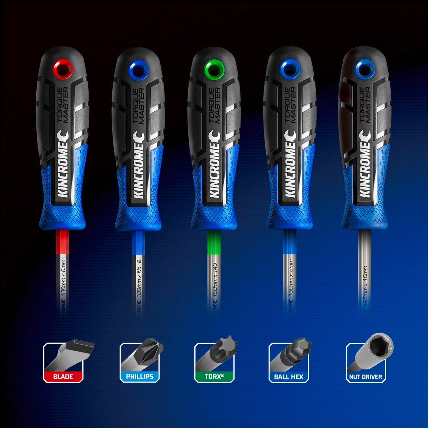 Kincrome Torquemaster Bit Set - 11 Piece