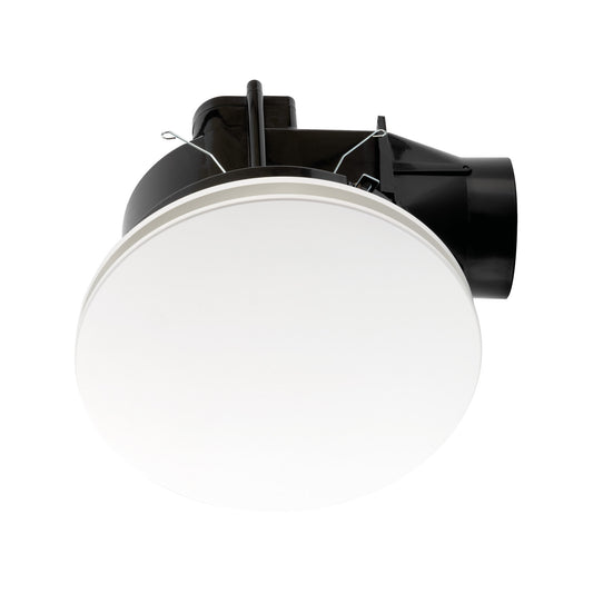 Mercator White DIY Plug In Round Exhaust Fan - 240mm