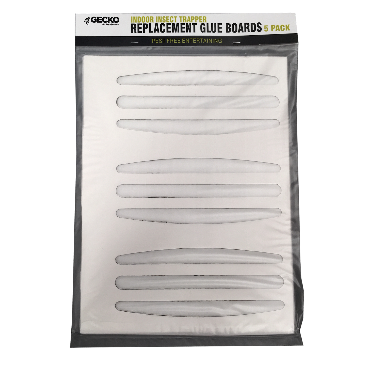 Gecko Sticky Glue Insect Trapper - 5 Pack
