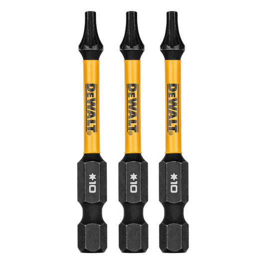Dewalt Flextorq Screwdriver Bit - 57mm TX10 - 3 Pack