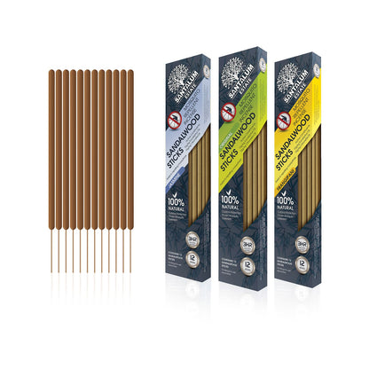 Santalum Frangipani Incense - 12 Pack