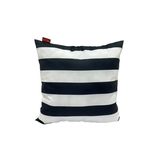 Mojo Striped Cushion Cover - 45cm - Black