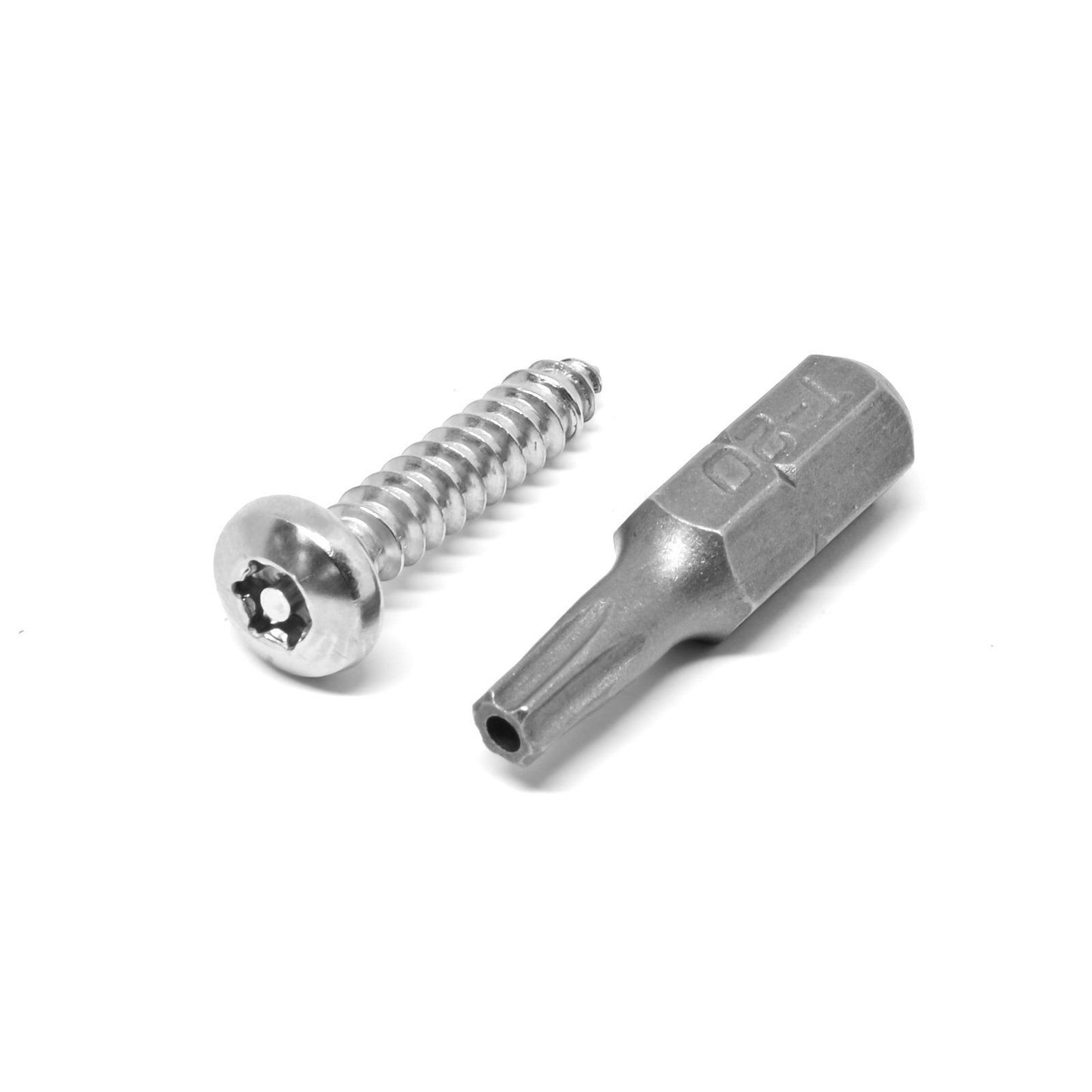 Pinnacle Security Screws - 10g x 20mm - Stainless Steel - 12 Pack