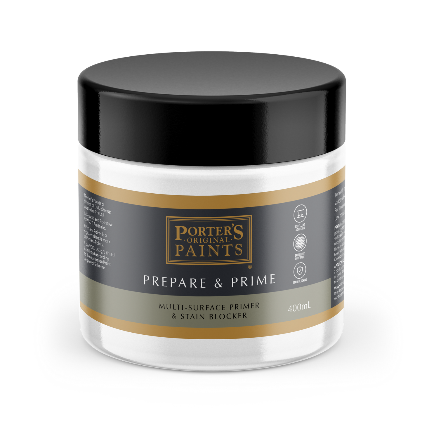 Porter's Paints WB Prepare Prime - 400ml