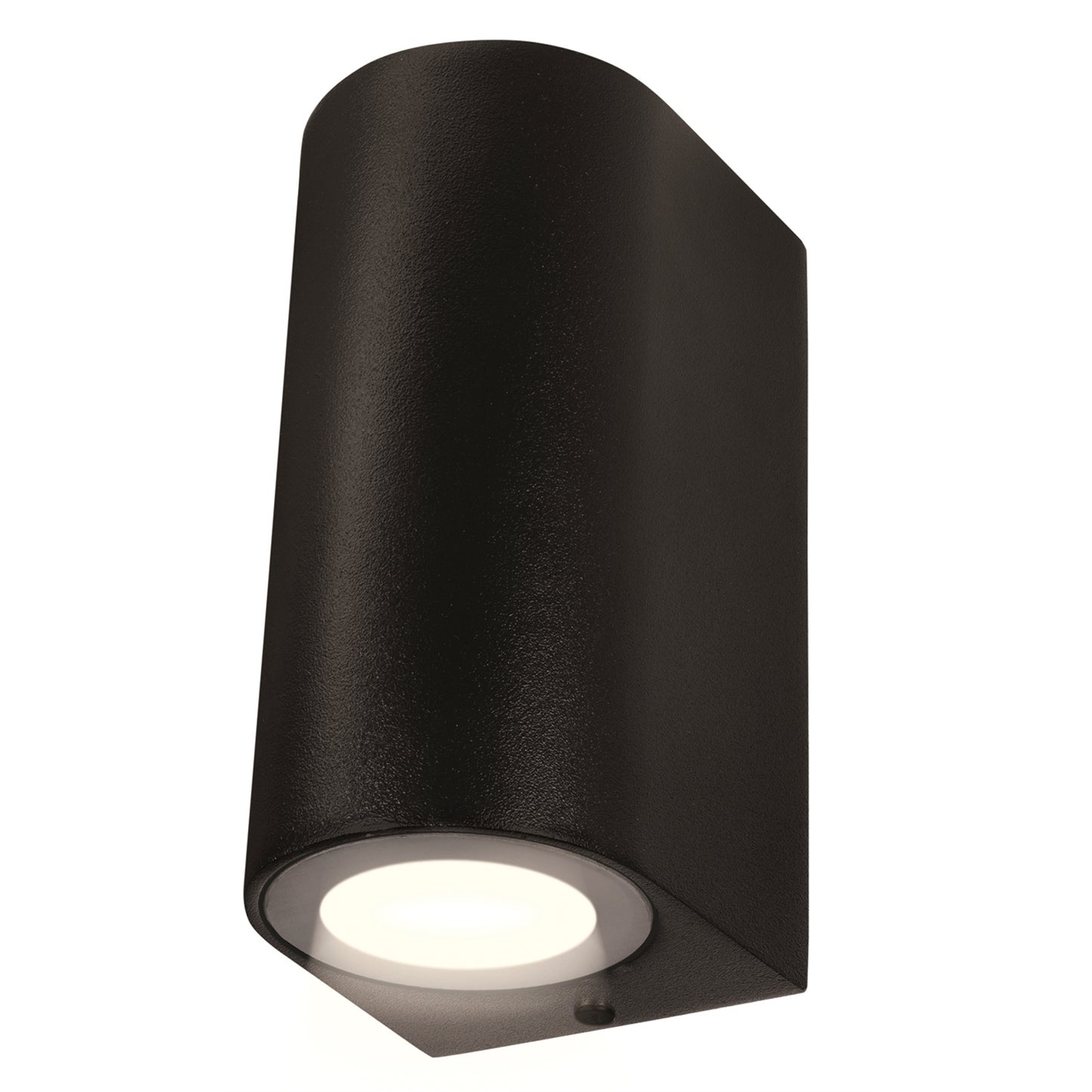 Brilliant Black Corbett Up Down Wall Light - 240V - 162mm