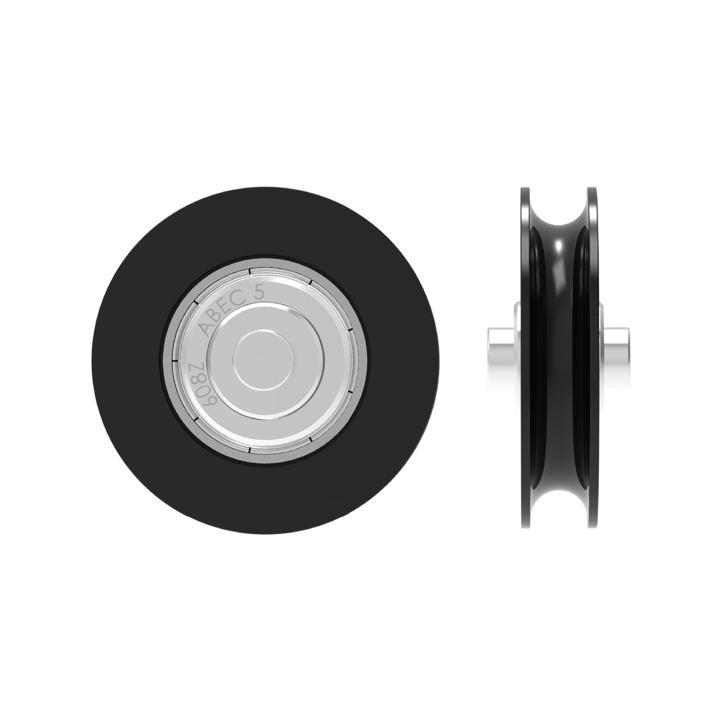 Rolltrak Concave Roller - 36mm - Nylon