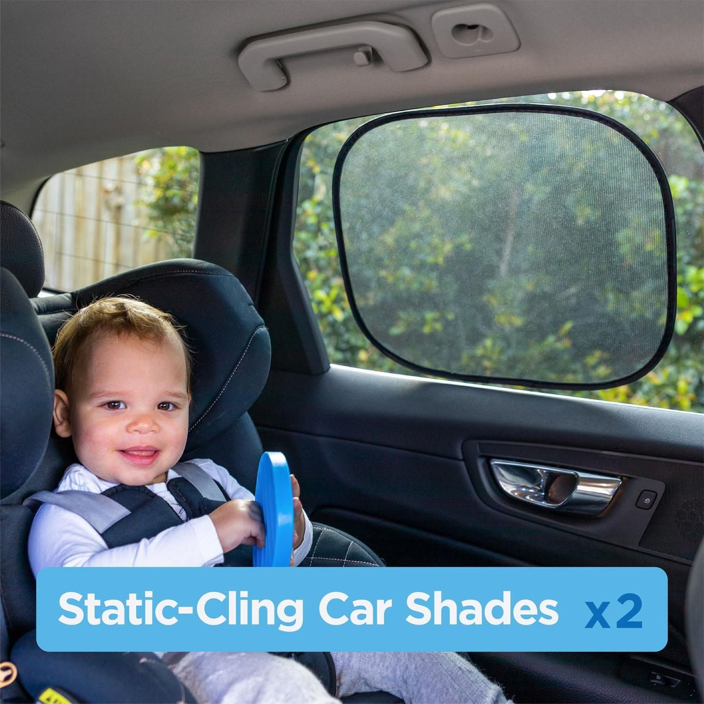 Perma Child Safety Static Cling Car Shade - 2 Pack