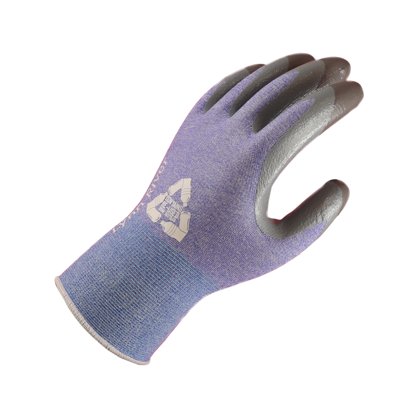Lynn River Small Recycled Fingertip Dip Gardening Gloves - 90 x 260mm