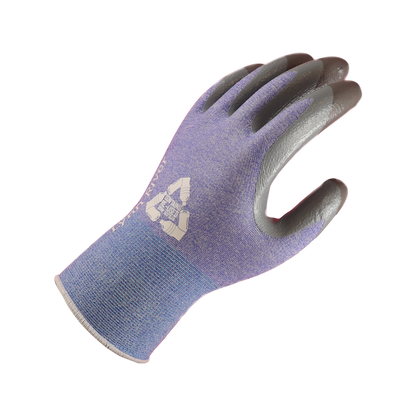 Lynn River Small Recycled Fingertip Dip Gardening Gloves - 90 x 260mm