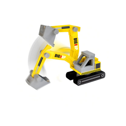 Boyle Wood Craft Project Kit Excavator - 110 x 200mm
