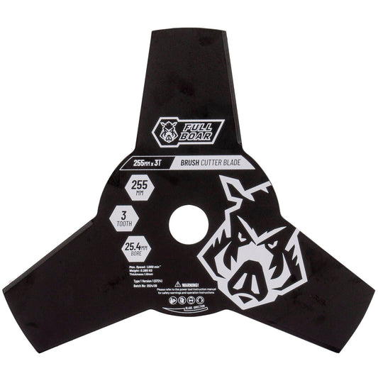 Full Boar Brush Cutter Blade - 255mm - 3T