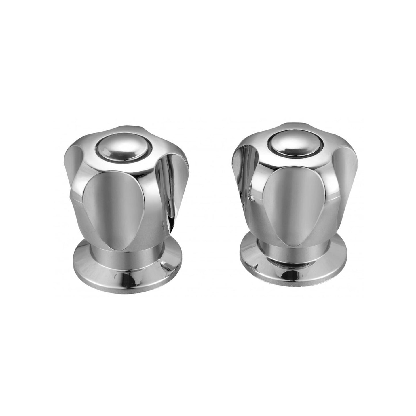 Shaw & Mason Chrome Classic Style Basin Top Assembly - Pair