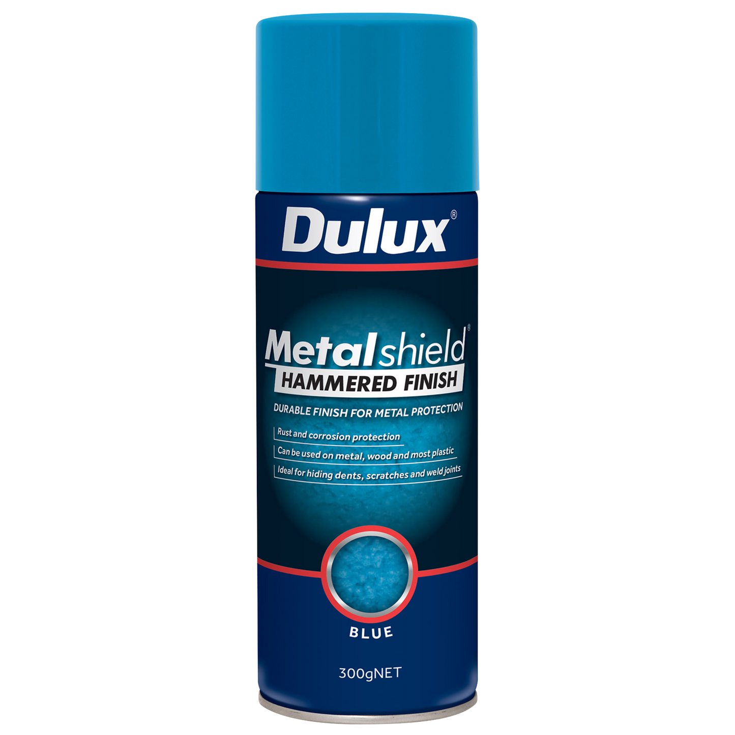 Dulux Metalshield Spray Paint - 300g - Blue Hammered