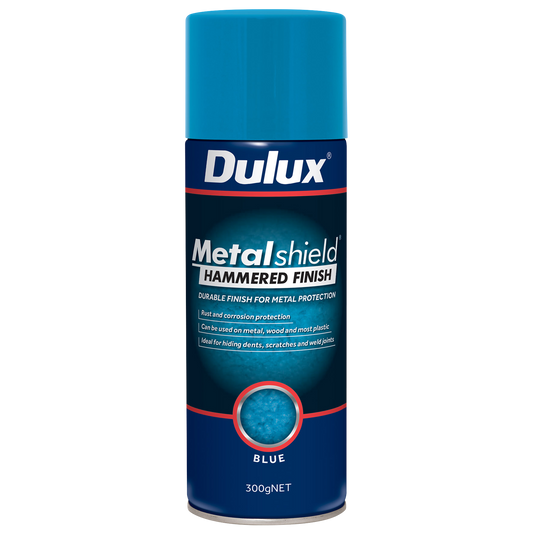 Dulux Metalshield Spray Paint - 300g - Blue Hammered