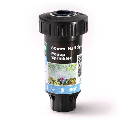 Holman 50mm Fixed Pop Up Sprinkler Half Spray Plastic Easy Installation