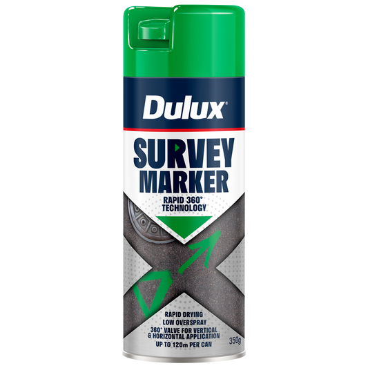 Dulux Spray Survey Marker - 350g - Green