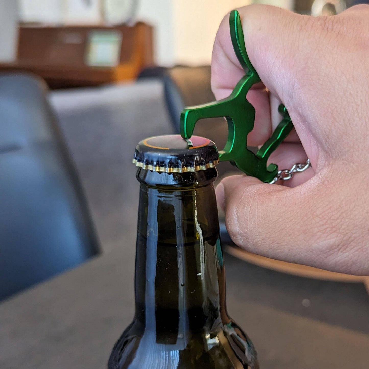 Key Essentials Kangaroo Bottle Opener Key Ring - Assorted Colours