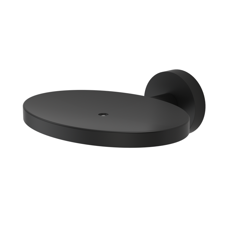 Caroma Matte Black Cosmo Soap Basket