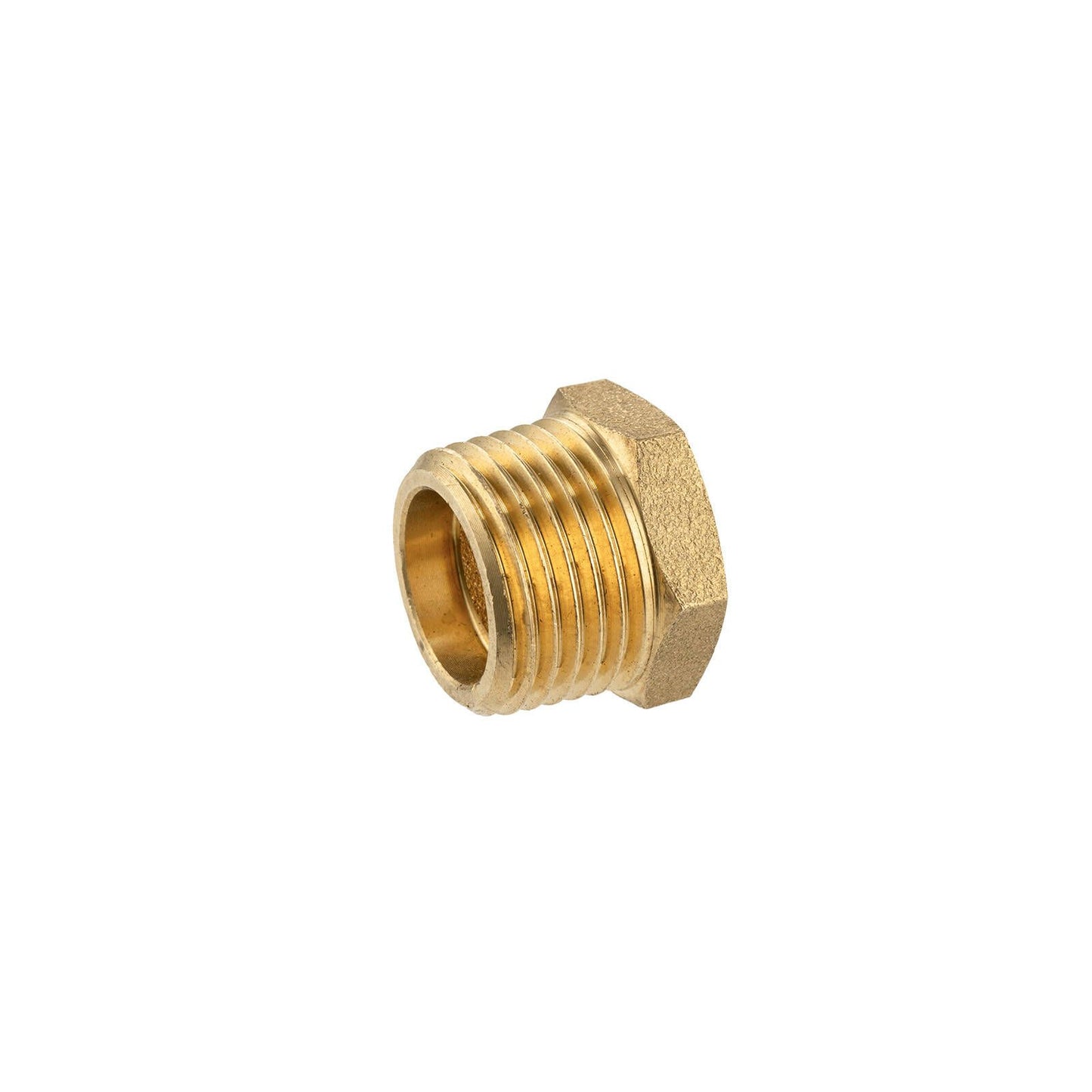 Brasshards Brass Threaded Bush Tube - 15mm