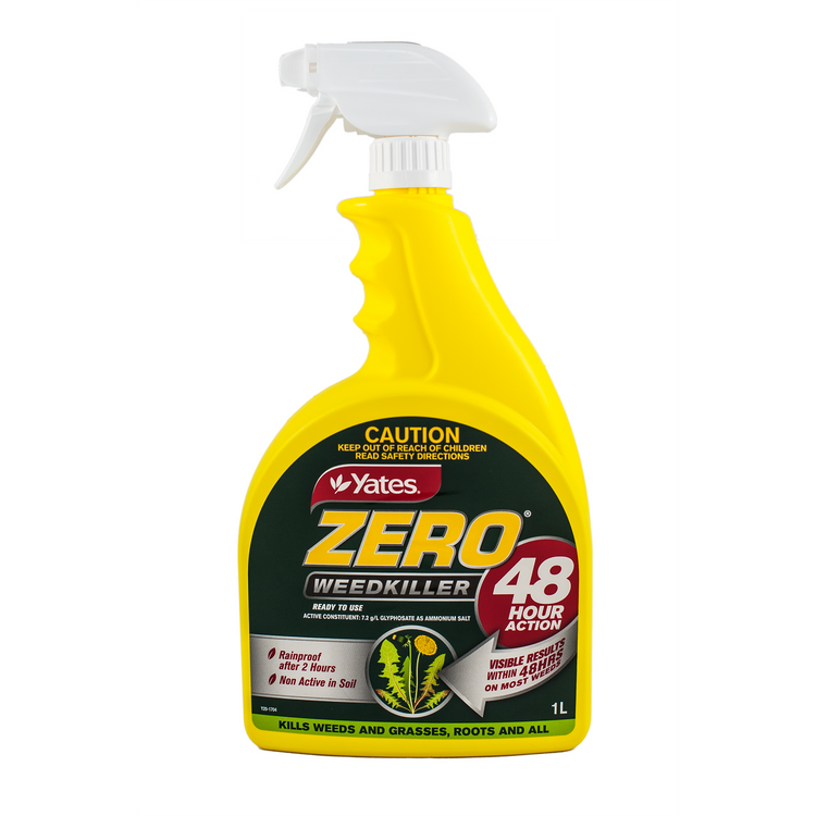 Yates Ready To Use Zero 48 Hour Action Weed Killer 1L
