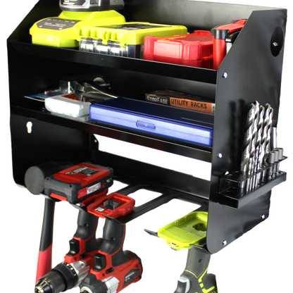 Storease Wall Storage System Power Tool Caddy - Black