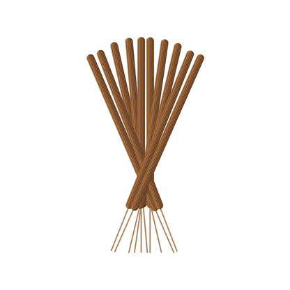 Sandalwood Incense Sticks - 10 Pack - 64 x 23 x 278mm