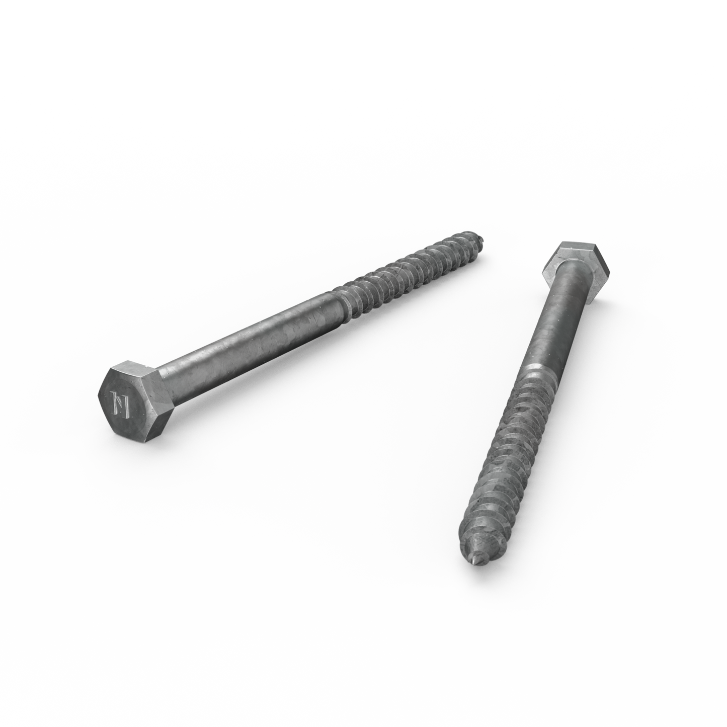 Zenith M10 x 150mm - Hot Dip Galvanised Hex Head Coach Screws