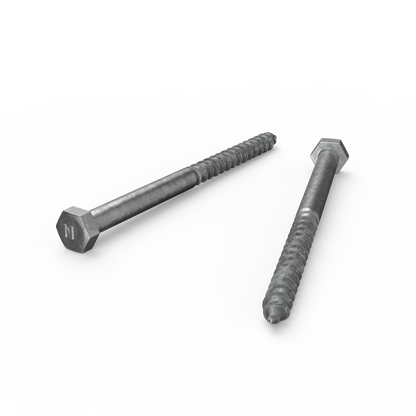 Zenith M10 x 150mm - Hot Dip Galvanised Hex Head Coach Screws