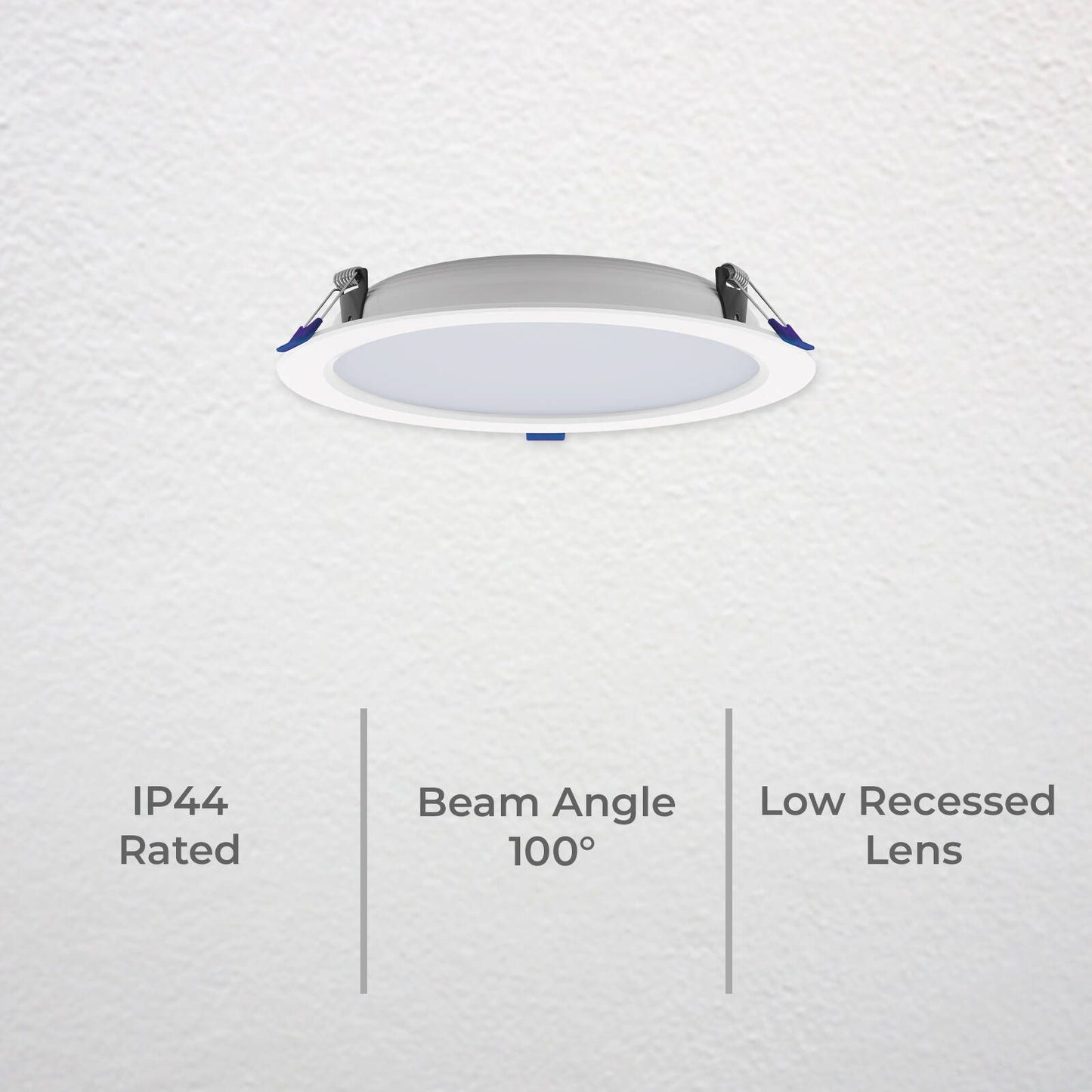 Deta x8 Series Tri Colour Dimmable LED Downlight - 200mm - 16W/18W/20W