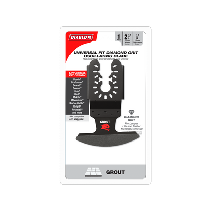 Diablo Diamond Grit Multi Tool Blade for Grout - 70mm