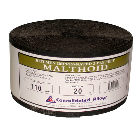 Malthoid Bituminous Flashing - 110mm x 20m