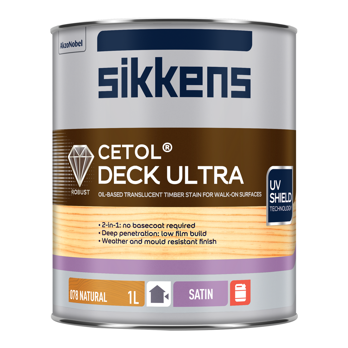 Sikkens Natural Cetol Deck Ultra - 1L