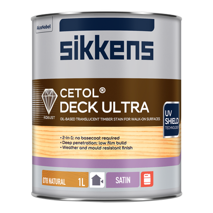 Sikkens Natural Cetol Deck Ultra - 1L