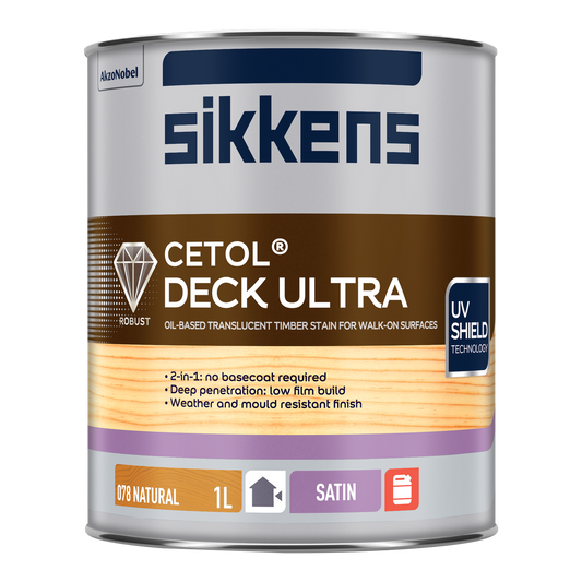 Sikkens Natural Cetol Deck Ultra - 1L