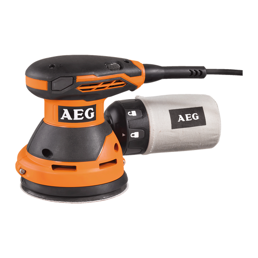 AEG Random Orbital Sander - 300W - 125mm - EX125ES
