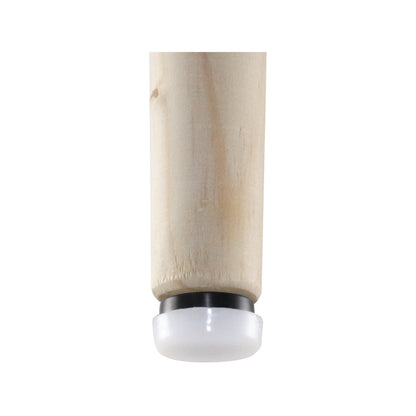 Surface Gard White Plastic Cushioned Glide - 22mm - 4 Pack