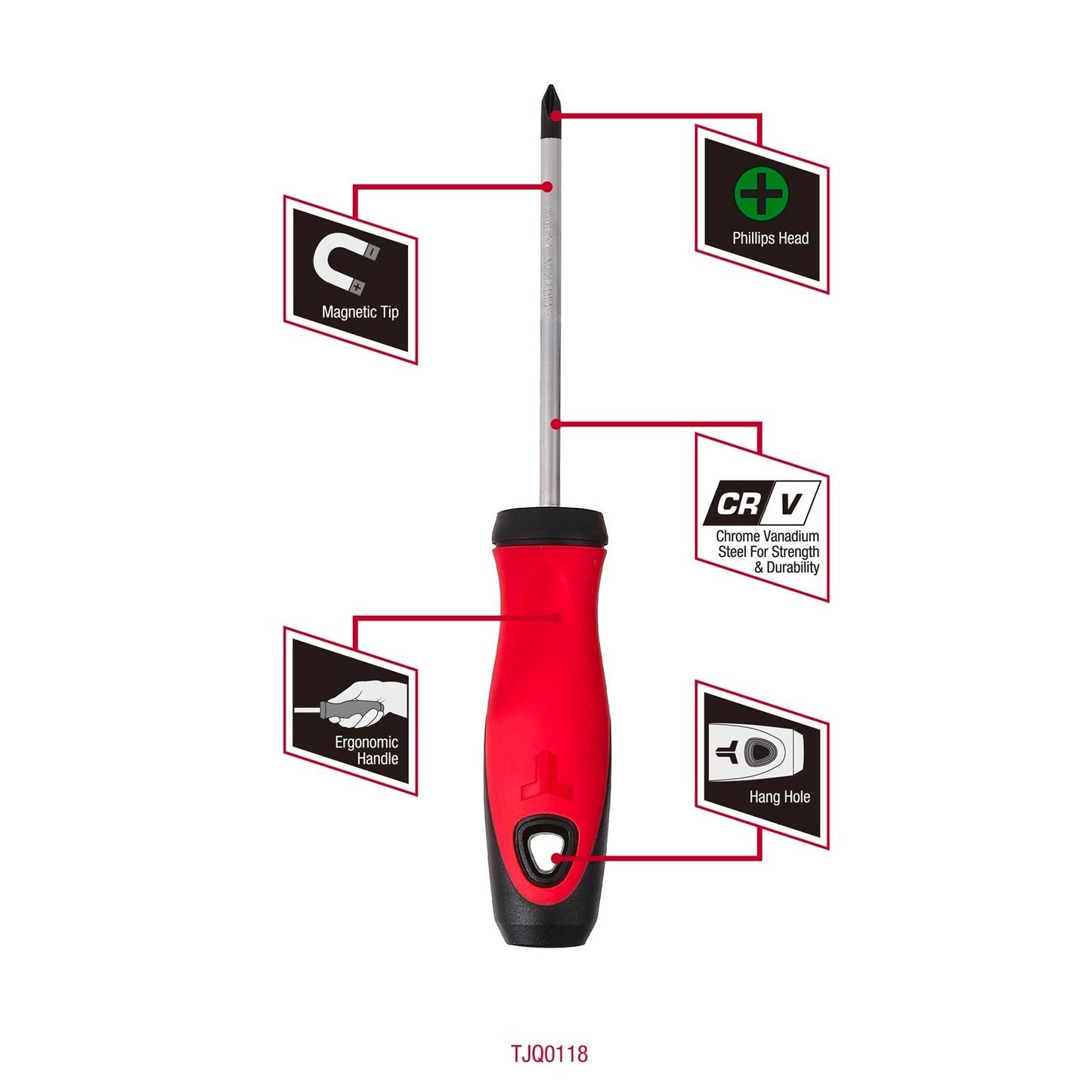 Trojan Phillips Screwdriver - No.1 - 100mm