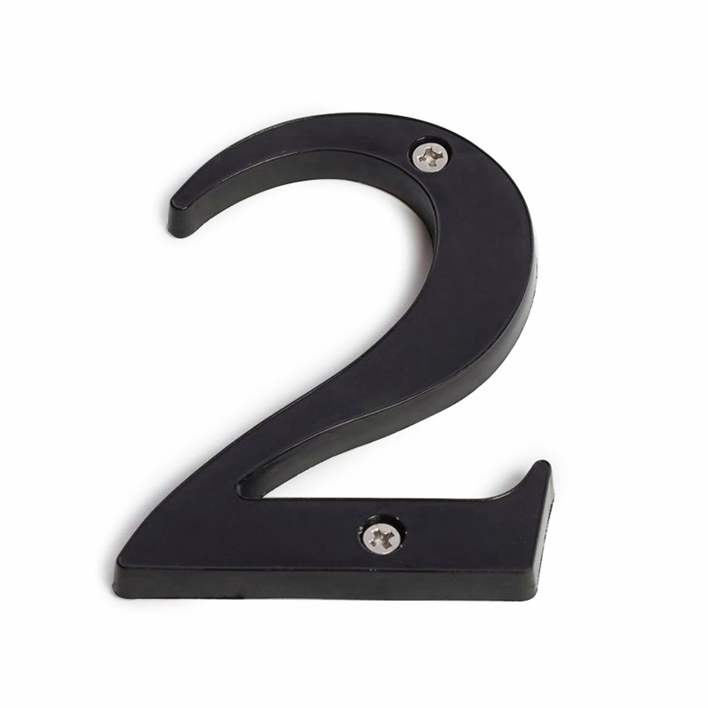 Sandleford Black Plastic House Number 2 - 85mm