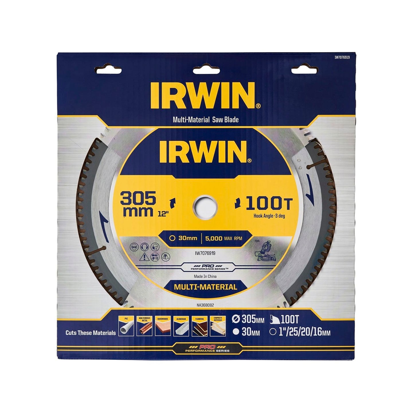Irwin Marathon Pro Circular Saw Blade - 305mm - 100T