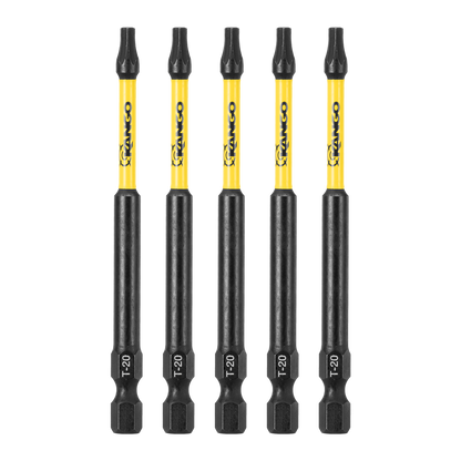 Kango HYPERTORQUE Impact Driver Bit - 89mm TX20 - 5 Pack