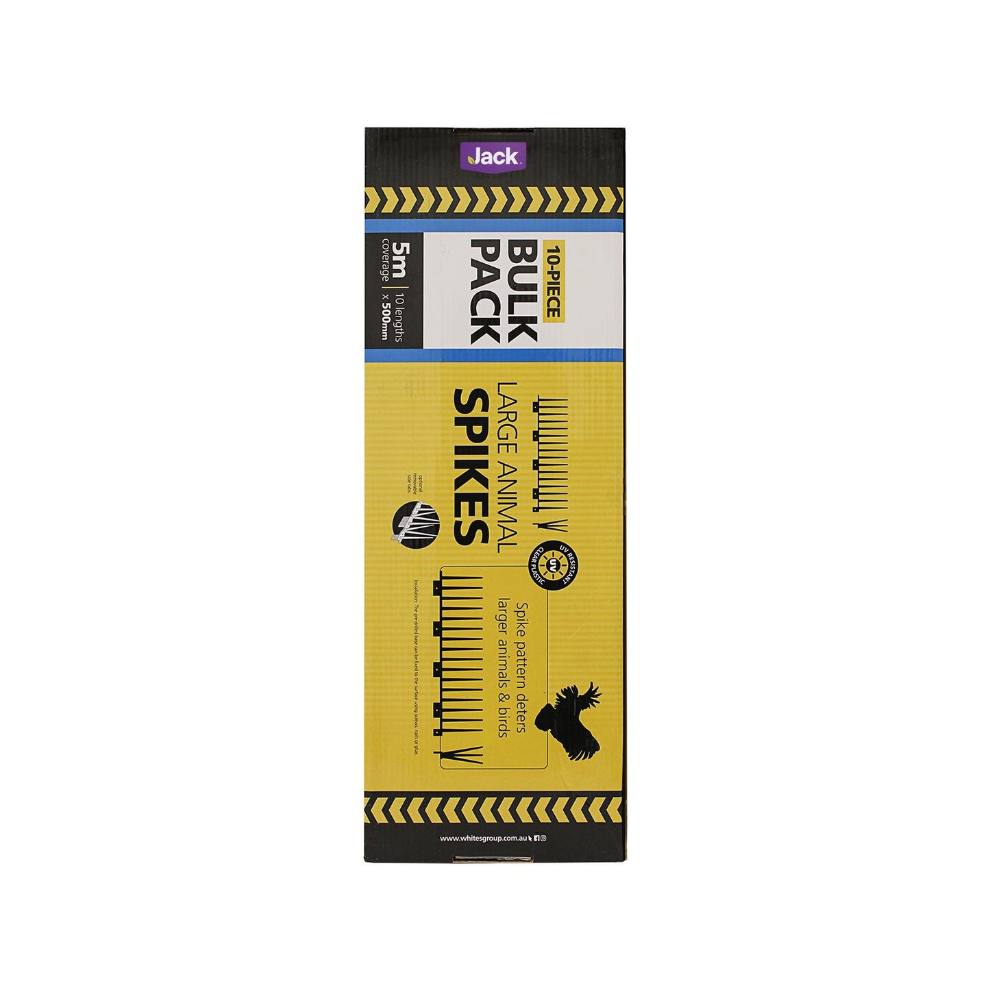 Jack Large Deterrent Animal Spikes - 10 Pack - 500mm
