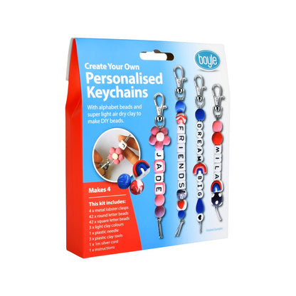 Boyle Create Your Own Personalised Keychains - 140 x 170 x 30mm