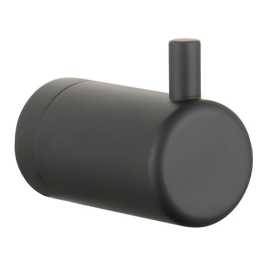 Evekare Matte Black Heavy Duty Robe Hook - 70 x 50 x 90mm