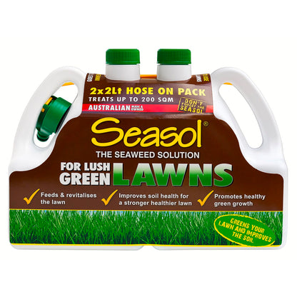 Seasol Lawn Fertiliser - 2 x 2L