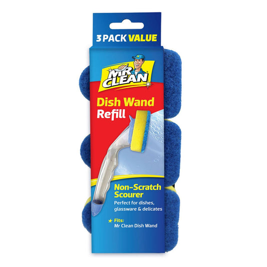 Mr Clean Dish Wand Non Scratch Refill - 3 Pack