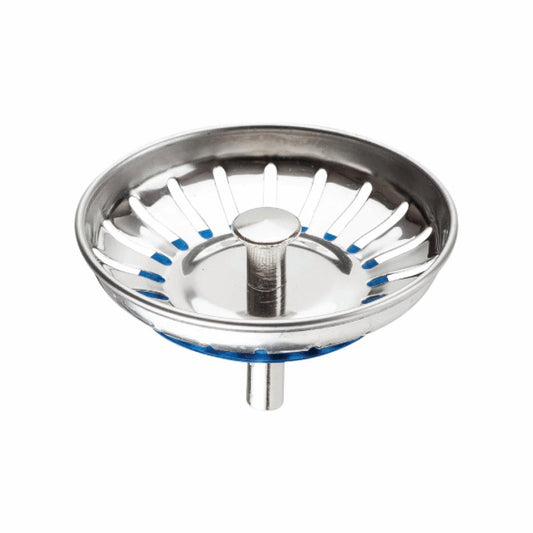 EnduraSeal 80mm Stainless Steel Sink Strainer - Durable - Easy Clean