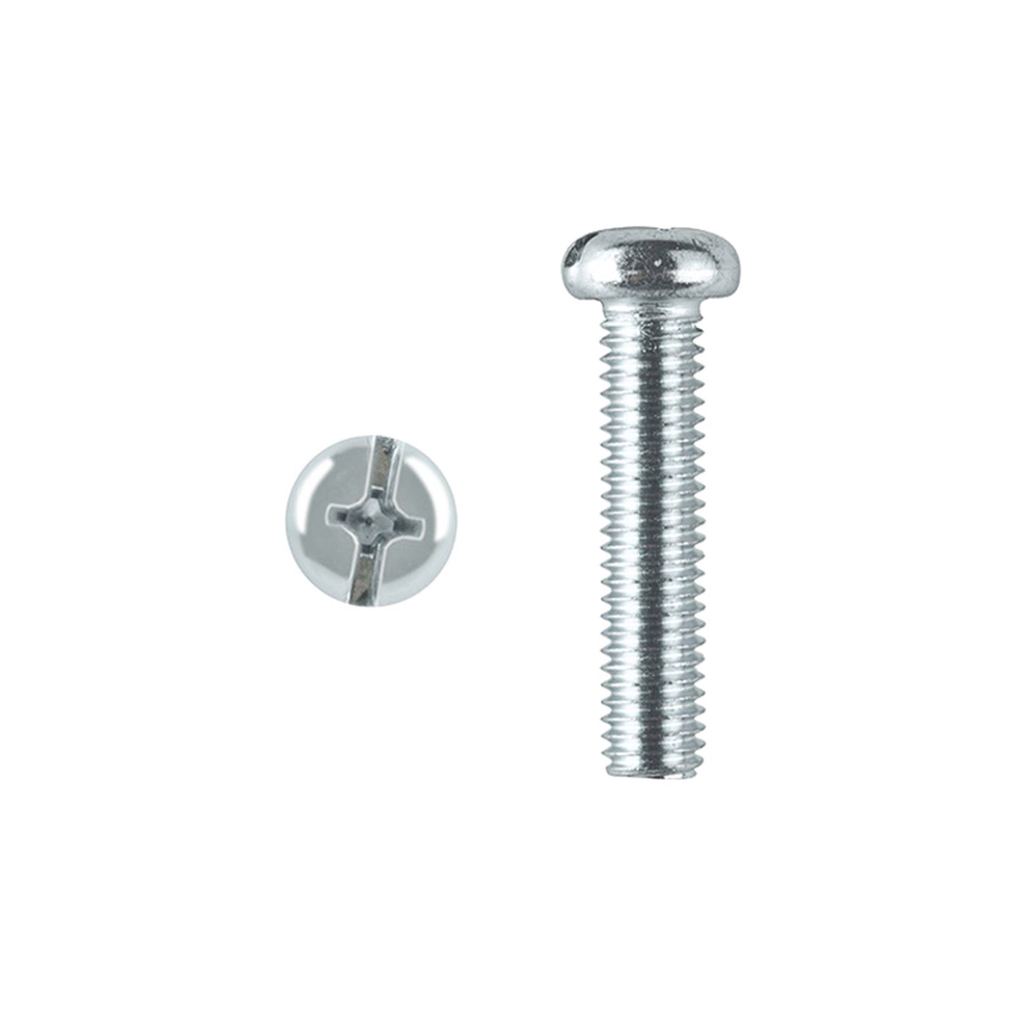 Pinnacle Round Head Bolts and Nuts - M8 x 50mm - 4 Pack