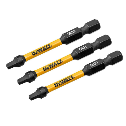 Dewalt Flextorq Screwdriver Bit 57mm SQ1 3 Pack