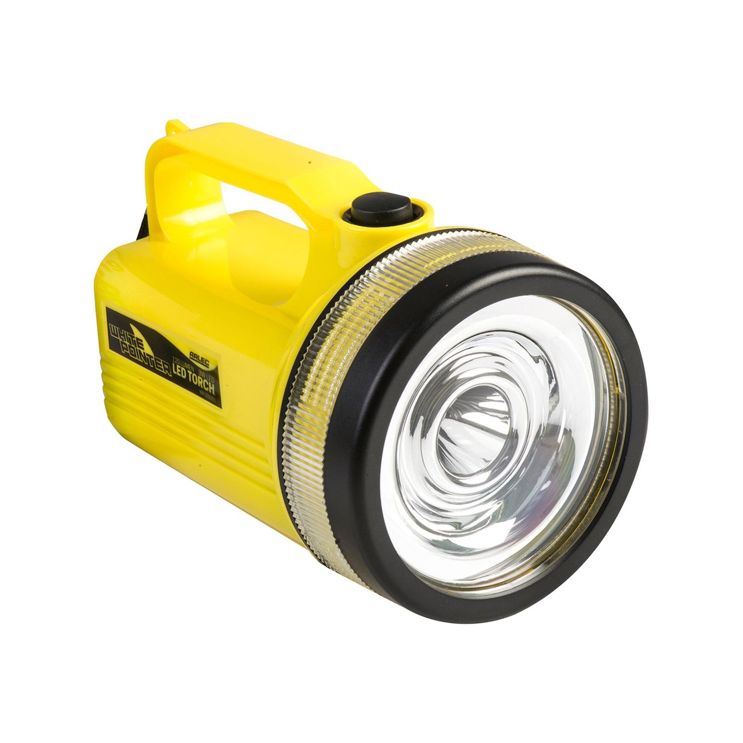 Click LED Spotlight Torch - 120lm - 3W - Yellow - 80m