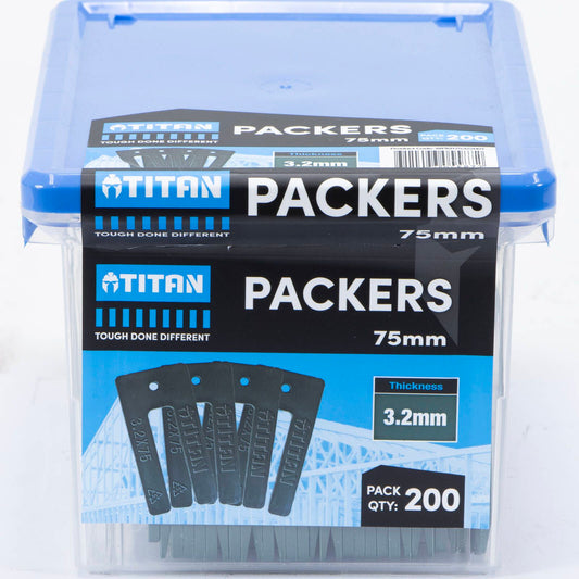 Titan Window Packers - 2 x 75mm - 200 Piece